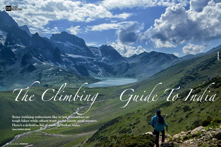 guide to trekking and hiking in India